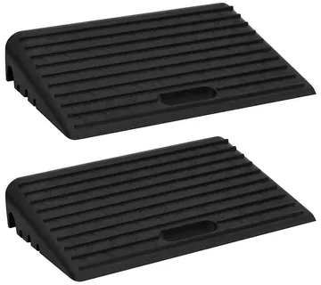 vidaXL Rampe za rubnik 2 kom 50 x 30 x 11 cm gumene - Venlo