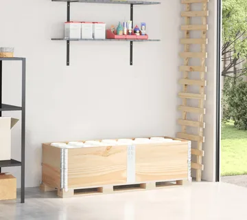 vidaXL Okviri za palete 2 kom 150x50 cm od masivne borovine - Venlo