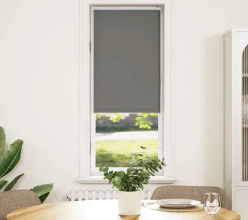 vidaXL Rolo zavjesa Blackout siva 55x175 cm Širina tkanine 50,7 cm - Venlo