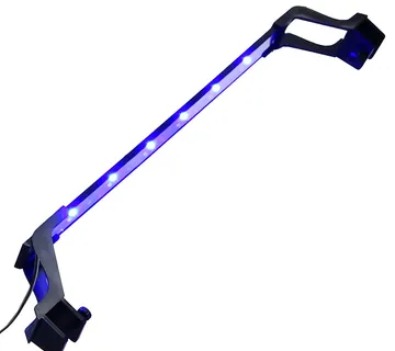 vidaXL Akvarijsko LED svjetlo sa stezaljkama 55 - 70 cm plavo-bijelo - Venlo