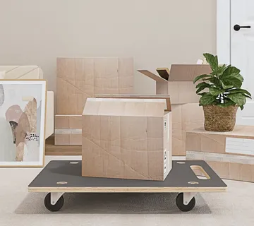 vidaXL Transportna kolica 2 kom pravokutna 80 x 55 x 11,5 cm 250 kg - Venlo
