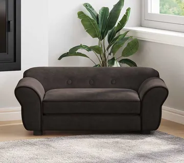 vidaXL Sofa za pse smeđa 72 x 45 x 30 cm plišana - Venlo