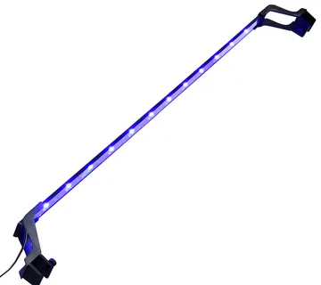 vidaXL Akvarijsko LED svjetlo sa stezaljkama 90 - 105 cm plavo-bijelo - Venlo