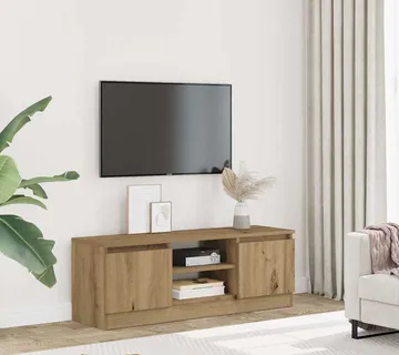 vidaXL TV ormarić Artisan hrast 102x30x36 cm izrađeno drvo - Venlo