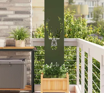 vidaXL Privatnost u vrtu Maslinovo zelena 32 x 140 cm - Venlo