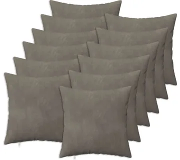 vidaXL Presvlaka za jastuk 12 pcs HEERLEN Svjetlosiva 40 x 40 cm - Venlo