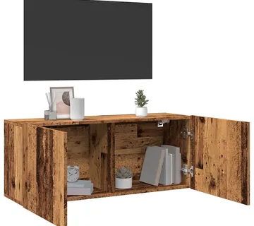 vidaXL TV ormarić zidni Old Wood 100x30x41 cm - Venlo