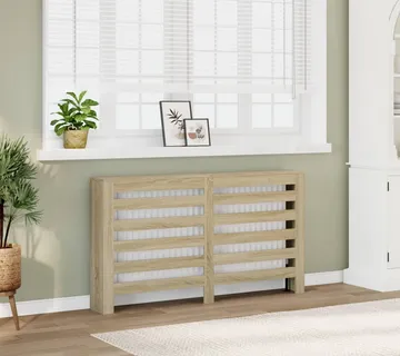 vidaXL Pokrov za radijator hrasta sonome 149x20x82cm konstruirano drvo - Venlo