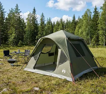 vidaXL Instant šator s krovom Maslinastozelena 305 x 275 x 190 cm - Venlo