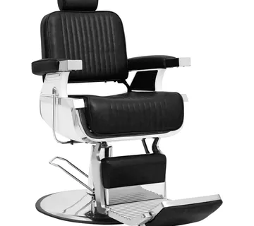 vidaXL Brijačka stolica od umjetne kože crna 68 x 69 x 116 cm - Venlo