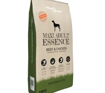 vidaXL Premium suha hrana za pse Maxi Adult Essence Beef & Chicken 15 kg - Venlo