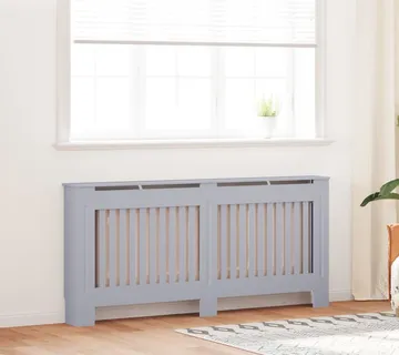 vidaXL Pokrov za radijator antracit 172 x 19 x 81,5 cm MDF - Venlo