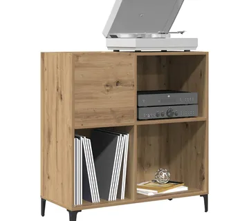 vidaXL Ormarić za ploče Artisan hrast 84,5x38x89 cm izrađeno drvo - Venlo