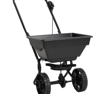 vidaXL Ručni rasipač soli od PVC-a i čelika 80 x 46 x 75 cm 15 L - Venlo