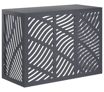 vidaXL Pokrov za klima uređaj Antracit 110 x 50 x 80 cm Čelik - Venlo