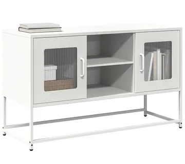 vidaXL TV ormarić bijeli 100,5 x 39 x 60,5 cm čelični - Venlo