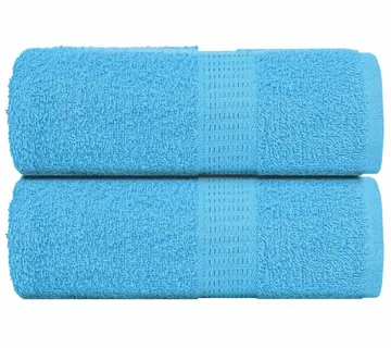 vidaXL Ručnici za goste FROGN 2 kom. tirkizne 30x50 cm 360 g/m² - Venlo