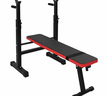 vidaXL Klupa za težine Crna 126.5 x 67 x 111 cm - Venlo