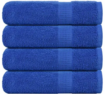 vidaXL Ručnici za tuširanje FROGN 4 kom plavi 70x140 cm 360 g/m² - Venlo