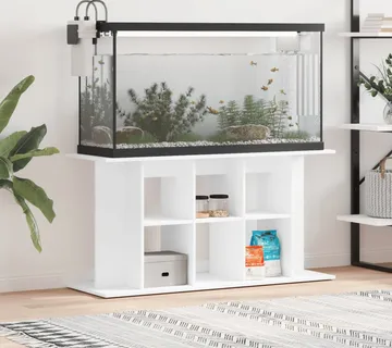 vidaXL Stalak za akvarij bijeli 120 x 40 x 60 cm od konstruiranog drva - Venlo