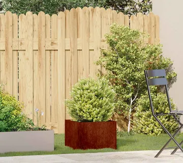 vidaXL Sadilica boja hrđe 40x40x30 cm od pohabanog čelika - Venlo