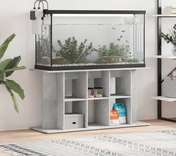 vidaXL Stalak za akvarij Betonsko-sivi 120x40x60 cm Konstruirano drvo - Venlo