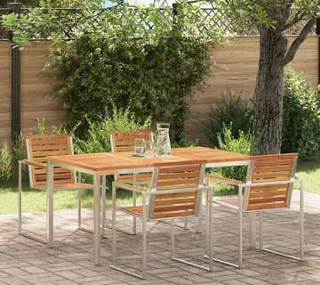 vidaXL Stol za objedovanje 150x90x75 cm - Venlo