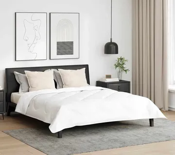 vidaXL Jastuk 2 kom. 61 x 41 x 20 cm Poliester Bijela - Venlo
