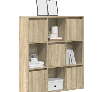 vidaXL Regal za knjige boja hrasta 89x24x101,5cm od konstruiranog drva - Venlo