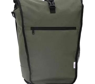 vidaXL Torba za bicikl Maslinasta 34 x 16 x 59 cm Poliester - Venlo