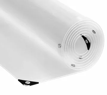 vidaXL Pokrivač za biljke s ušicama 1x4 m PVC - Venlo