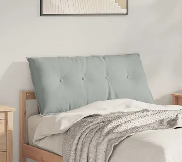 vidaXL Jastuk za leđa Svjetlosiva 100 x 50 cm Kordura tekstil - Venlo