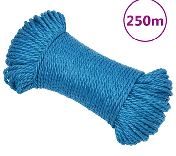 vidaXL Radno uže plavi 3 mm 250 m od polipropilena - Venlo