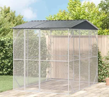 vidaXL Kavez za ptice Antracit 227 x 310 x 247 cm - Venlo
