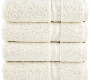 vidaXL Ručnici za kupanje SOLUND 4 kom tirkizni 100x150 cm 600 gsm - Venlo