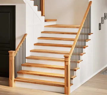 vidaXL Gazišta stepenice 20 kom svjetlosmeđi 110x30x2 cm masivna hrast - Venlo