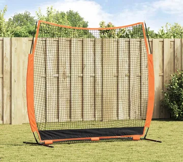 vidaXL Mreža za vježbanje baseballa Crna 250 x 106,5 x 210 cm - Venlo