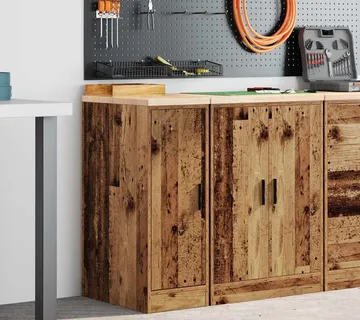 vidaXL Garažni ormar za odlaganje 30x51x85 cm masivne borovine - Venlo