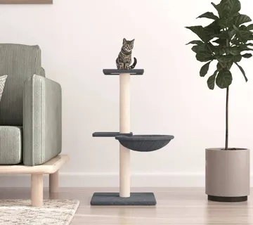 vidaXL Penjalica za mačke sa stupovima za grebanje tamnosiva 72 cm - Venlo
