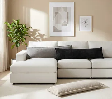 vidaXL Presvlaka za jastuk 2 kom. HOUTEN Svjetlosiva 40 x 145 cm - Venlo