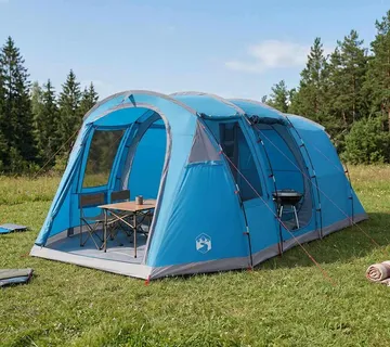 vidaXL Tunelski šator 505 x 330 x 204 cm Plava - Venlo