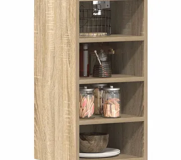 vidaXL Viseći ormarić "Riga" hrast sonoma 30x29,5x60 cm inženjerski drvo - Venlo