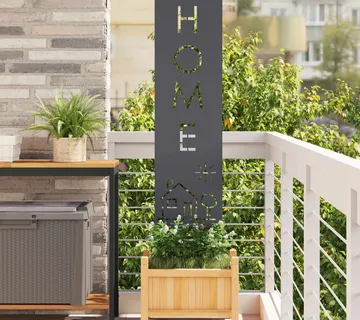 vidaXL Privatnost u vrtu Antracit 32 x 140 cm Hladno valjana čelična - Venlo