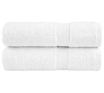 vidaXL Premium ručnici za ruke SOLUND 2 kom. Bijeli 50x100 cm 600 g/m² - Venlo
