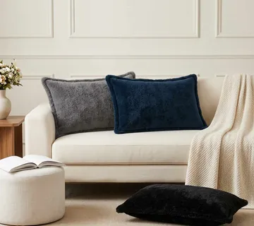 vidaXL Presvlaka za jastuk 6 kom. HOUTEN Tamnosiva 50 x 75 cm - Venlo