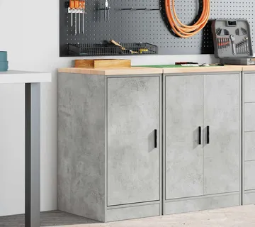 vidaXL Garažni ormar za odlaganje 40x51x85 cm masivne borovine - Venlo