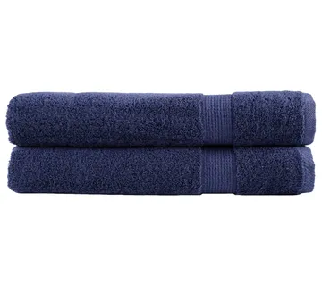 vidaXL Ručnici SOLUND 2 kom modri 100 x 200 cm 600 gsm - Venlo