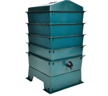 vidaXL Tvornica crva s 4 ladice 42 x 42 x 60 cm - Venlo