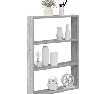 vidaXL Zidna polica Siva Sonoma 43x9x60 cm Konstruirano drvo - Venlo