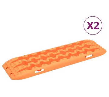 vidaXL Daske za vuču 2 kom narančaste 106 x 30,5 x 7 cm najlonske - Venlo